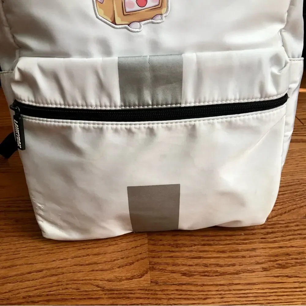 Lanky Box RARE boxy, foxy Merchandise UNISEX White authentic Backpack
